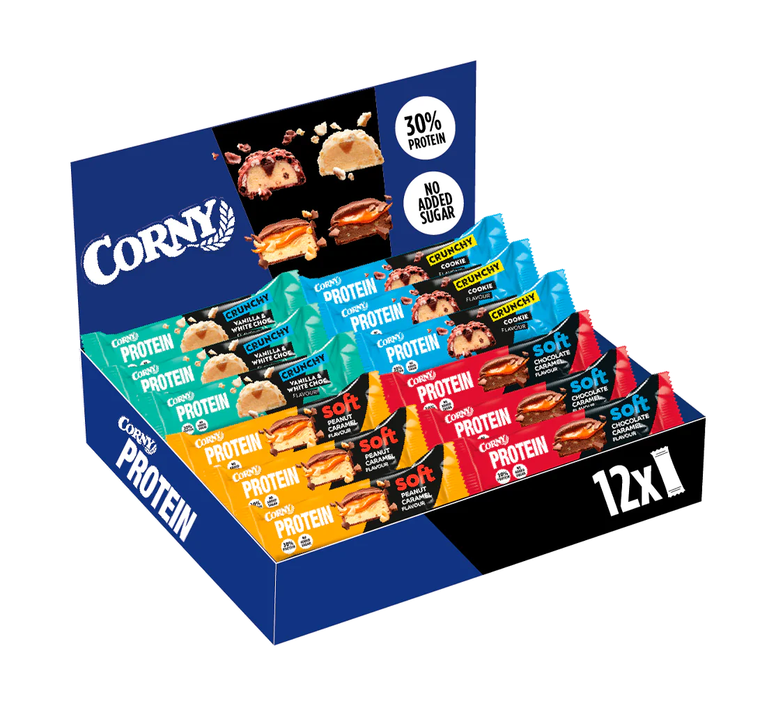 Pack Mixto Corny Protein Crunchy Soft